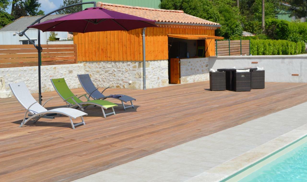 Le Coteau De Bazeille Sauna&Detente Sas Sainte-Bazeille Exteriör bild