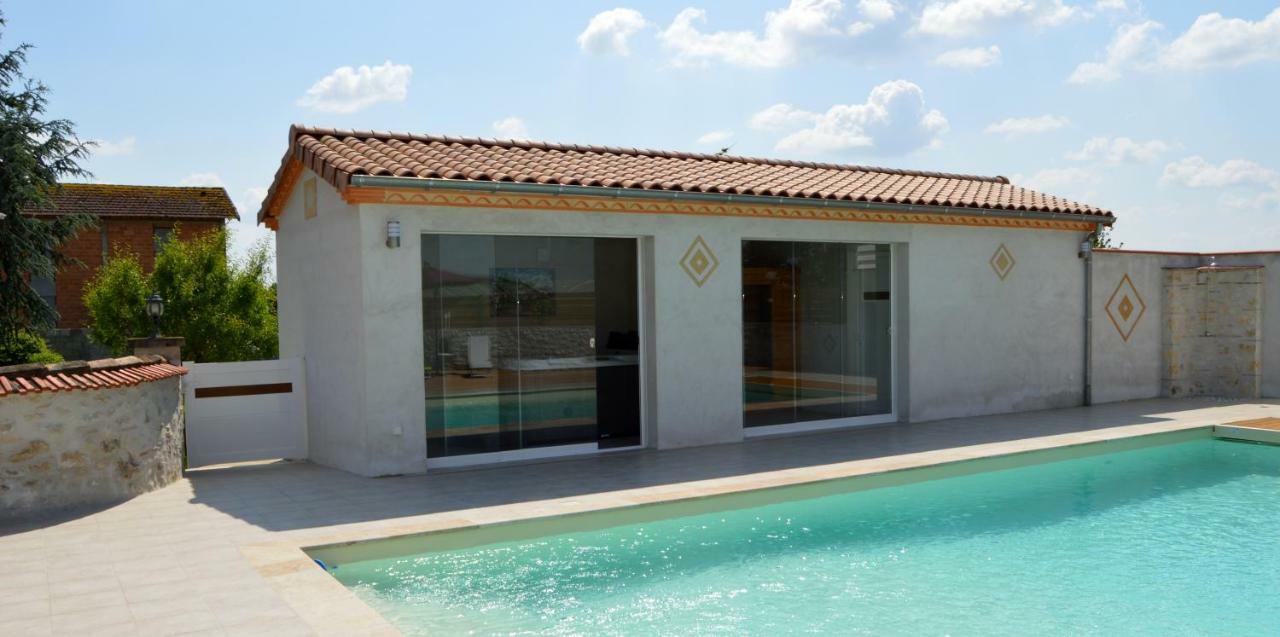 Le Coteau De Bazeille Sauna&Detente Sas Sainte-Bazeille Exteriör bild