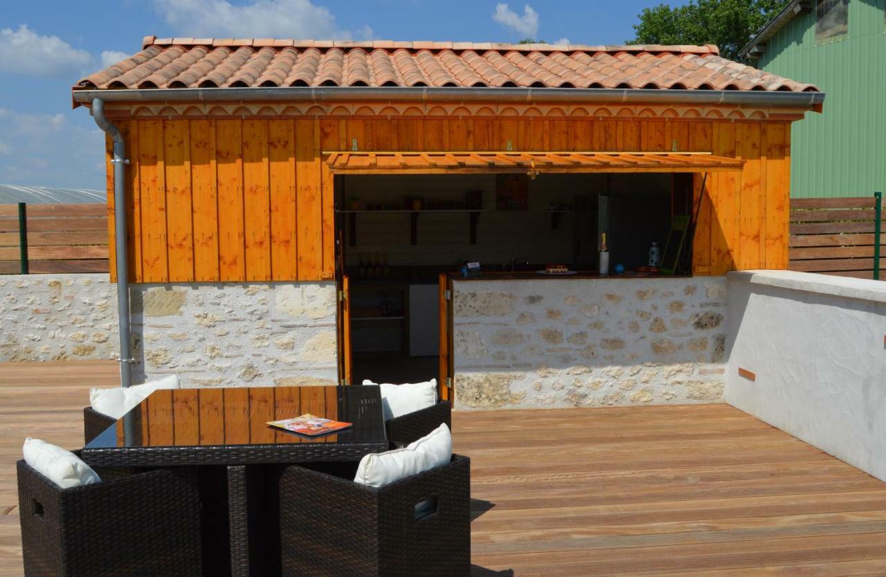 Le Coteau De Bazeille Sauna&Detente Sas Sainte-Bazeille Exteriör bild