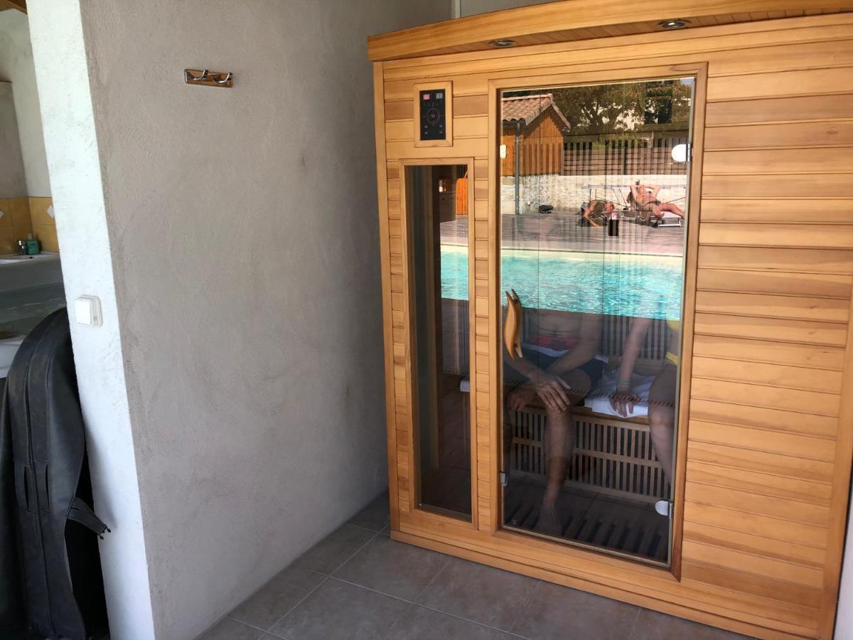Le Coteau De Bazeille Sauna&Detente Sas Sainte-Bazeille Exteriör bild
